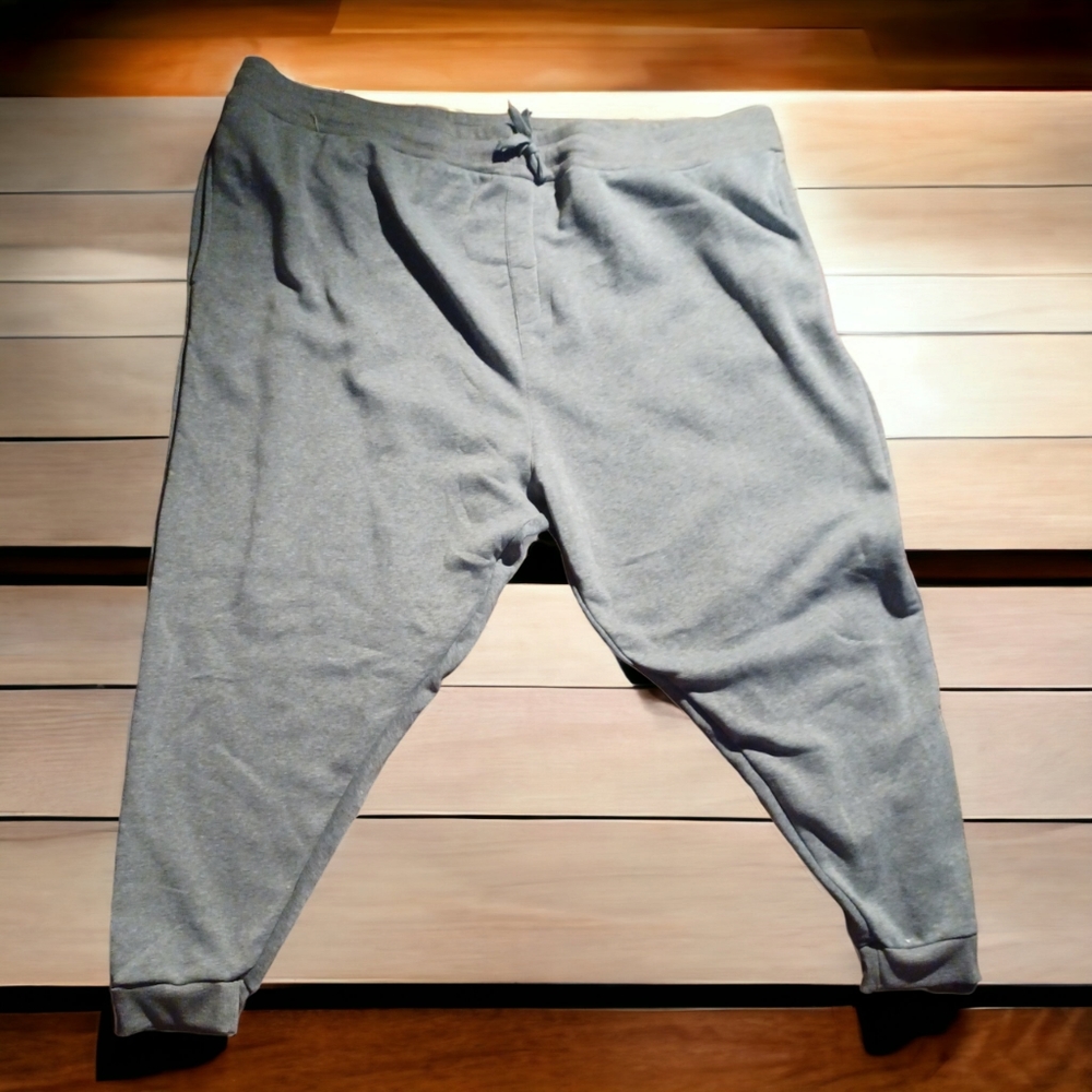 Mens grey joggers new 5xl